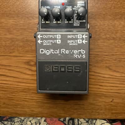 Boss RV-5 Digital Reverb (Dark Gray Label) 2002 - 2015 - Grey image 1