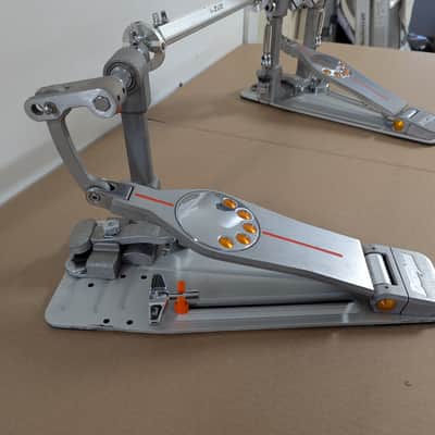 Pearl P3002D Eliminator Demon Direct-Drive Double Bass Drum Pedal 2010s - Silver / Grey image 4