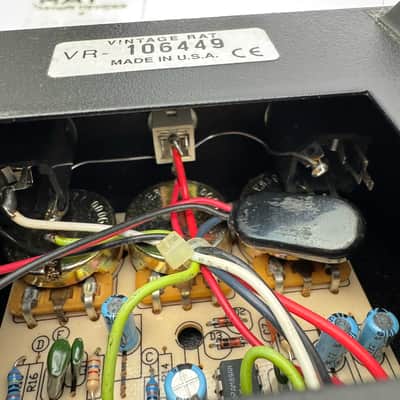 ProCo Vintage Rat Big Box Reissue with Battery Door and LM308 Chip 1991-2003 - Black image 8