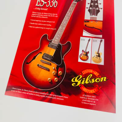 Gibson Custom, Art & Historic Flyer Packet 1996 image 11