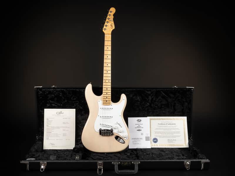 2018 G&L Legacy USA Fullerton Deluxe with Maple Fretboard - Blonde | USA Stratocaster Swamp Ash Body Tremolo PLEK'ed 3.3kg | CoA OHSC image 1