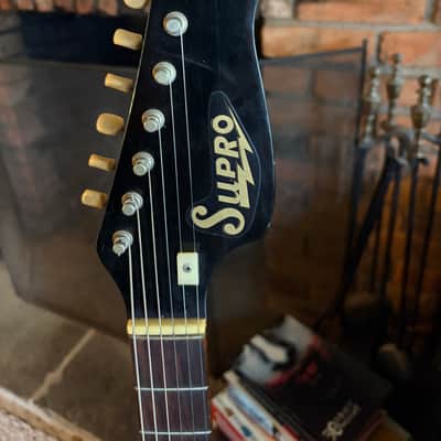 1965 Supro S625 Lexington - Sunburst - HSC image 5
