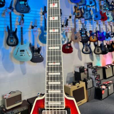 Epiphone Flying V Prophecy Electric Guitar - Aged Bengal Tiger Burst Auth Deal Free Ship! 319 FREE PLEK! image 6