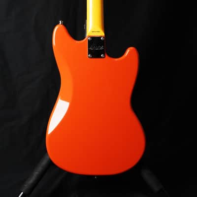 Fender Kurt Cobain Mustang KC-MG/LH FRD 2012 Fiesta Red Oranj-stang  Left-Handed MIJ image 5