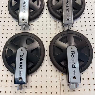 FOUR Roland PD-8 V-Pad 8" Dual Trigger Drum Pads image 2