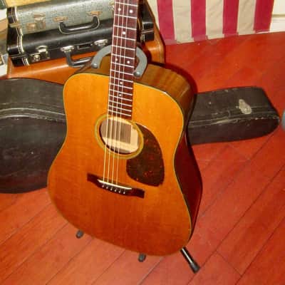 1958 Martin D-21 Natural w/ Original Hardshell Case image 2