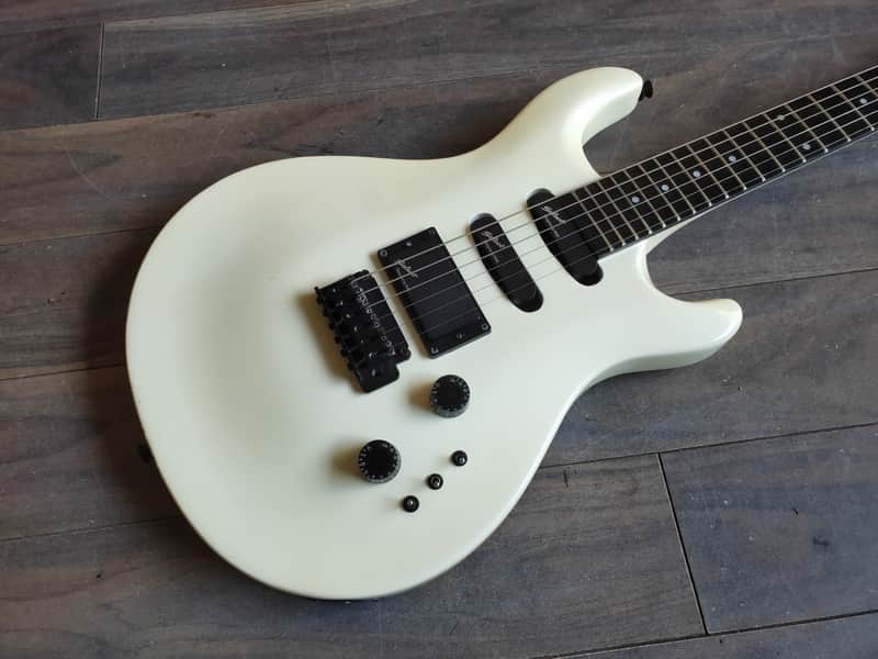 ギター GRECO GPH-60 white MOD Greco GPH-60 PRS (Paul Reed Smith) Style HSS EMG Electric | Reverb