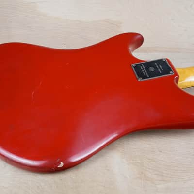 Yamaha SG-3 1966 Coral Red Vintage Japan w/ Bag image 5