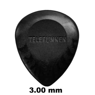 6 Pack - Telefunken Graphite & Delrin Guitar Picks - Choose Size/Thickness image 4