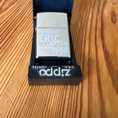 ZIPPO ERIC CLAPTON EUROPEAN TOUR 1998 FEUERZEUG,UNBENUTZT ! image 2