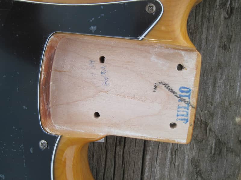 Fender Squier Precision Bass Body 2010 Natural/Amber | Reverb Finland