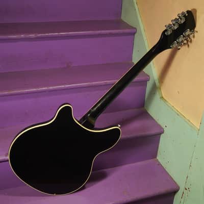 1989 Rickenbacker 370/12RM Roger McGuinn Semihollow Electric 12-String Guitar (VIDEO! Fresh Work, Ready to Go, w/Pedal) image 13