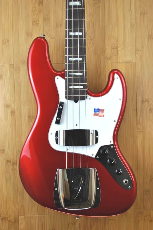Fender 50th Anniversary Jazz Bass 2009 Candy Apple Red image 1