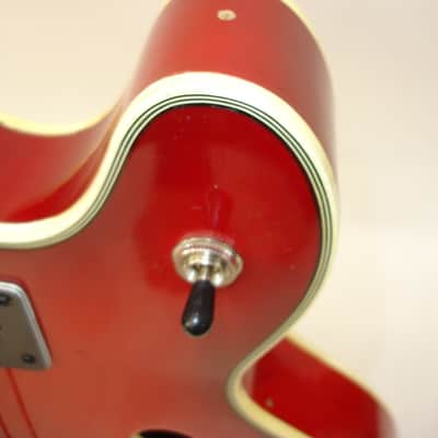 Vintage 70's Epiphone EA-260 4-String Bass Guitar, Cherryburst w/ Case image 12