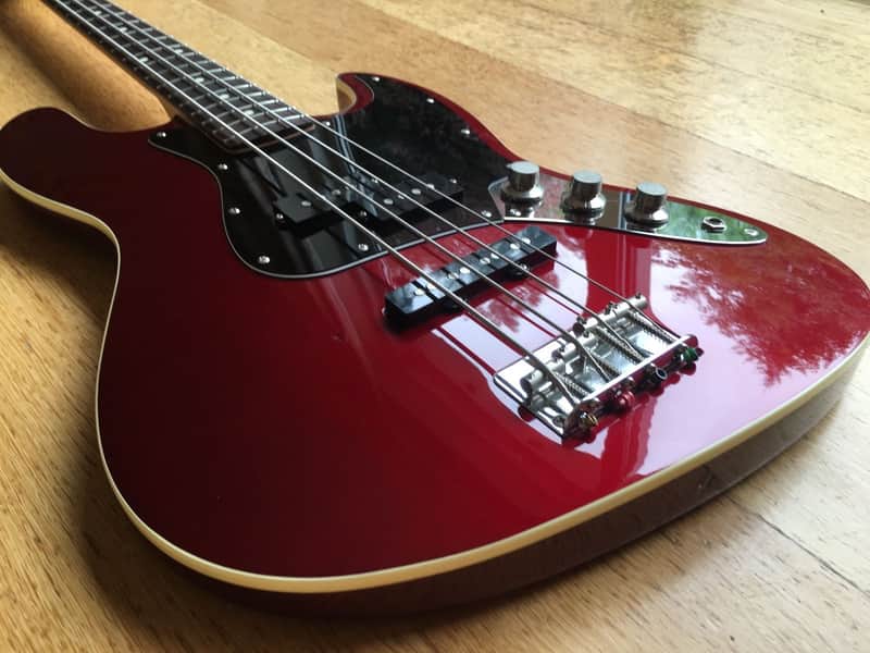 Fender Aerodyne Jazz Bass 2006-08 Old Candy Apple Red image 1
