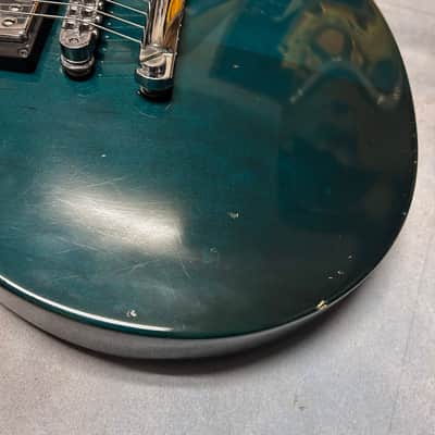 1998 Gibson Les Paul Studio Limited Edition Emerald Green w/70's Les Paul Case image 17