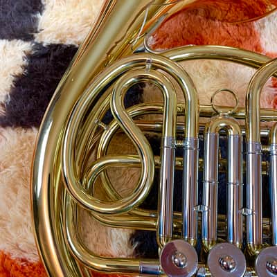 Used Jupiter JHR-752 Single French Horn 3 Valve With Case Plays Great/See Video image 6
