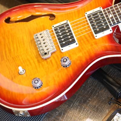 Unplayed! 2022 PRS CE 24 Semi-Hollow Electric Guitar Sunburst + OGB image 6