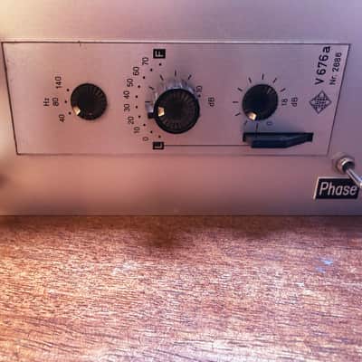 Vintage Telefunken Channel Strip: V676a Preamp + W395a EQ (Vintage City Custom Rack) image 4