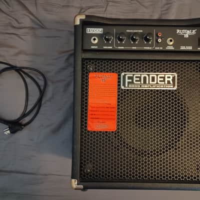 Fender Rumble 15 15-Watt 1x8" Bass Combo 2000s - Black image 1