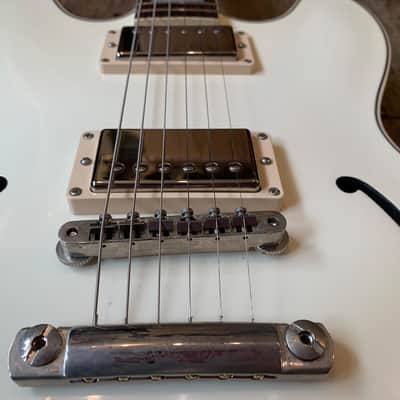 2018 Gibson ES-335 Big Block Retro LTD Release in White & hard shell case image 14