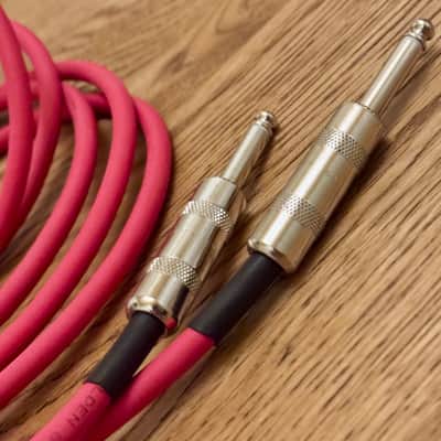 BELDEN 8412 Guitar Cable 3m（10ft）Red with Switchcraft 280/280 – Brand New image 6