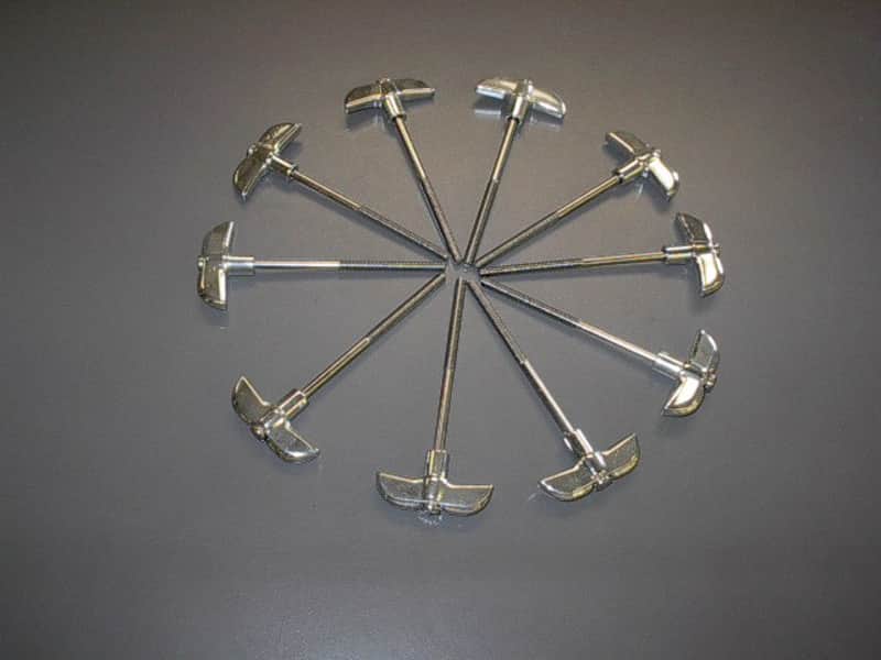 Rogers Bass Drum T Rods  n.o.s. usa image 1