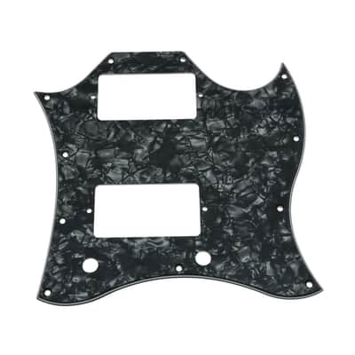 Gibson® SG Standard Full Face Batwing Pickguard - 4-Ply White Pearl image 15