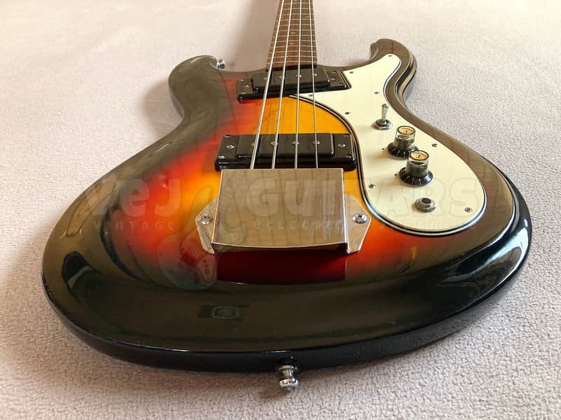 ARIA DIAMOND 1720 BASS - UNIVOX HI-FLIER PHASE II MIJ c.1970 w/HSC