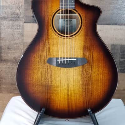 Breedlove ECO Pursuit Exotic S Concert CE Ac/Elec Edgeburst Koa, Free Ship, 657 image 7