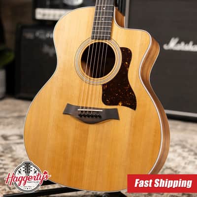 Taylor 214ce-K Grand Auditorium Acoustic/Electric Guitar with Gig Bag image 1