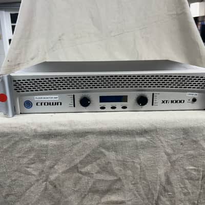 Crown XTi1002 Two Channel 500-Watt Power Amplifier 2010s - Gray image 2