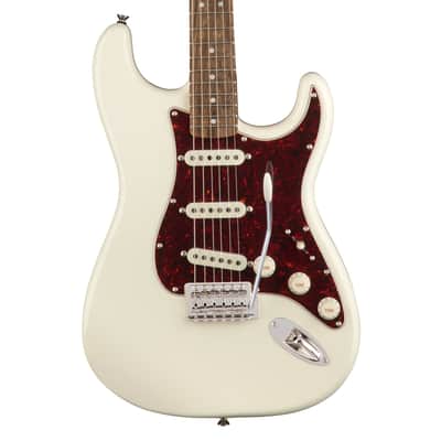 Used Squier Classic Vibe '70s Stratocaster - Olympic White w/ Laurel FB image 1