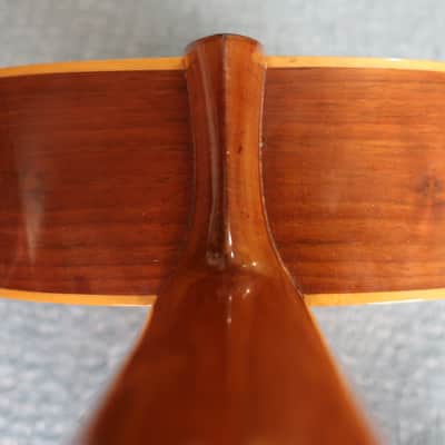 Vintage 1950-60s Geronimo Villafan La Michoacana Classical Flamenco Acoustic Guitar Made In Mexico Beautiful Design Lush Huge Tones Garrido Case image 12