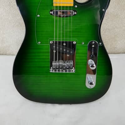 Leo Jaymez Telecaster - Green image 4