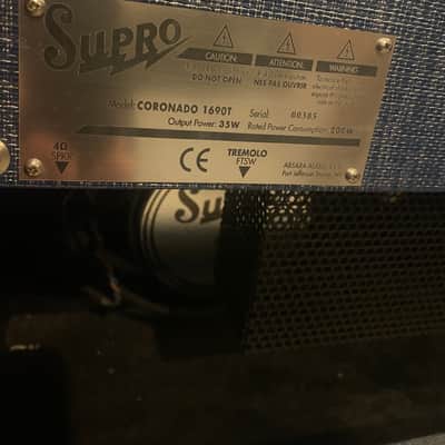 Supro 1690T Coronado Reissue 2013 - Present - Blue Rhino image 13