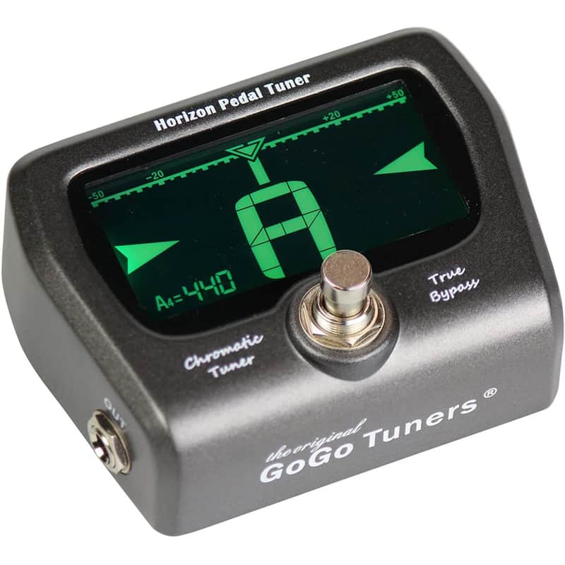 GoGo Horizon Chromatic Pedal Tuner 2010s - Gray image 1