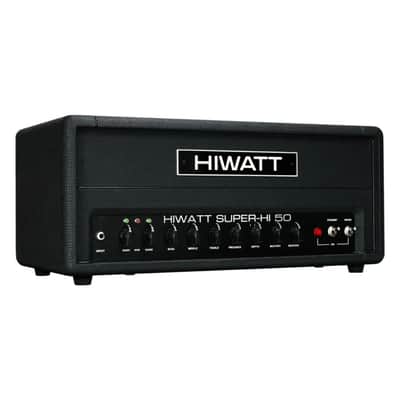 Hiwatt SUPERHI50H SUPER-HI 50 Head 50W 2-Channel Amp w/Extreme Gain image 3