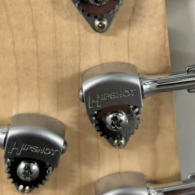 Lakland 55-02 custom black 5 string bass guitar great shape. image 12