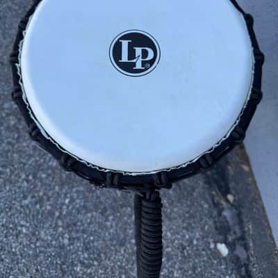 Latin Percussion WORLD BEAT WOOD ART MED DJEMBE RED/NAT image 2