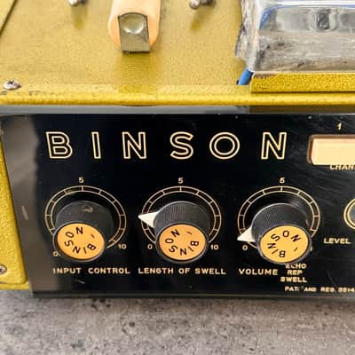 Binson Echorec 2 T7E Vintage Tube Delay Echo Gold image 12