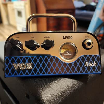 Vox MV50 Rock 50 watt Nu-Tube head and cab 2020's - Black image 2