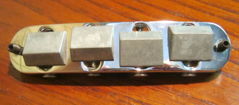 Rickenbacker 4001 Bass Bridge SADDLE setup Unused Chrome image 1