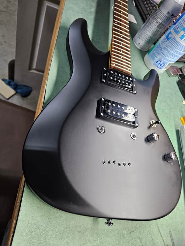 Schecter C-6 Deluxe 2014 - Present - Satin Black image 1