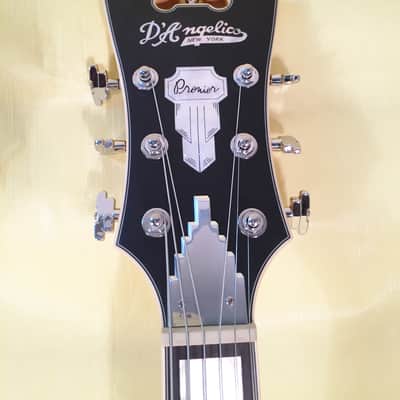 D'Angelico Premier EXL-1 Archtop Hollow Body Acoustic Electric Guitar with Gig Bag and Shop Setup! image 3