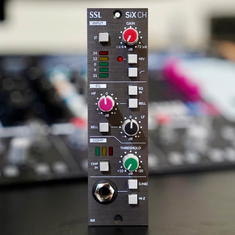 SSL SiX-CH: Compact Channel Strip for Studio Pro