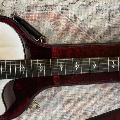 Taylor 50th Anniversary 614ce LTD 2024 - Trans White Edgeburst image 8