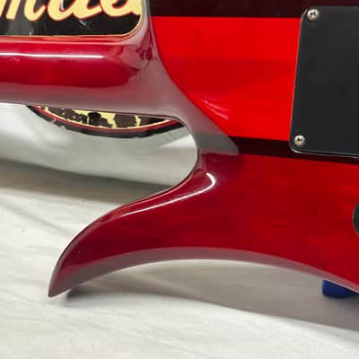 B.C. Rich Mockingbird ST Electric Guitar - Transparent Red image 14