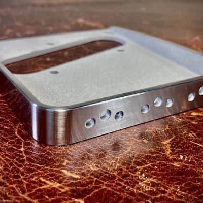 Van Dyke-Harms LEFT HAND Fender American Professional/American Professional II/Mod Shop Hybrid Bridge Only 2024 - Stainless Steel image 4