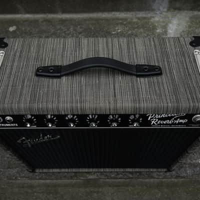 Fender Limited Edition 65 Princeton Reverb, Creamback - Chilewich Charcoal image 7
